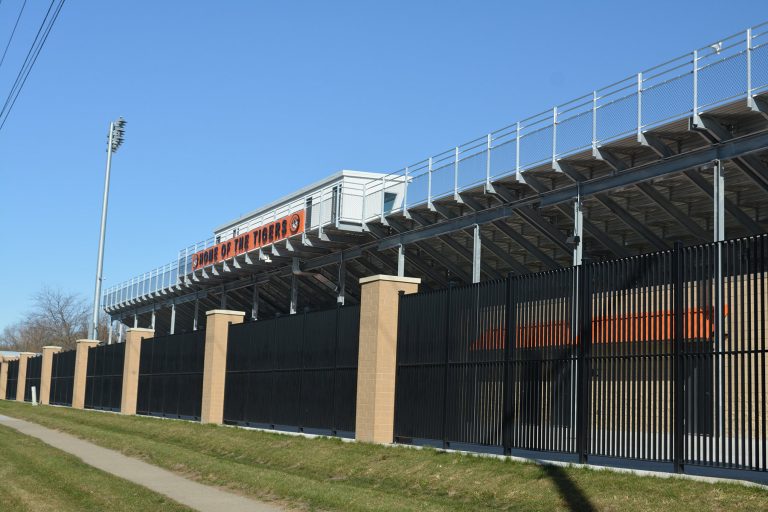 Decorative perimeter fencing