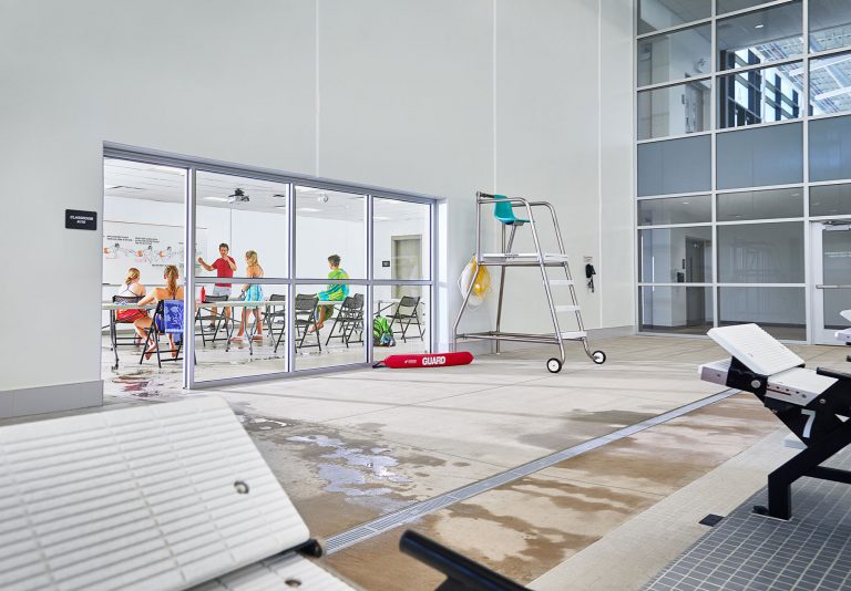 Classroom from main pool